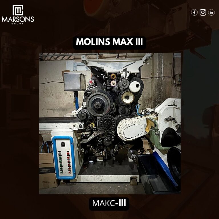 Molins Max III Filter Attachment Machine 2