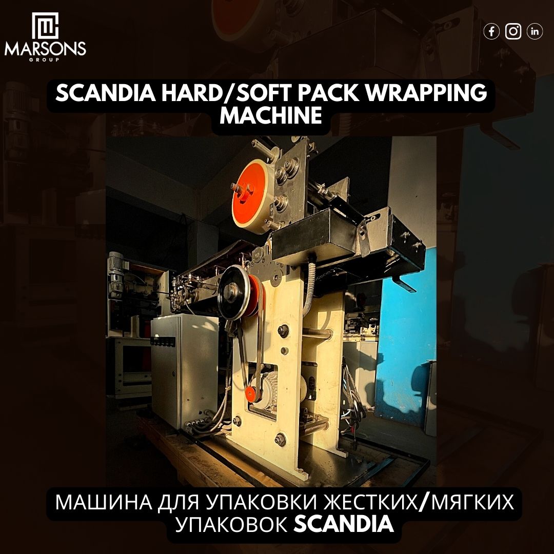 Scandia hardsoft pack wrapping machine