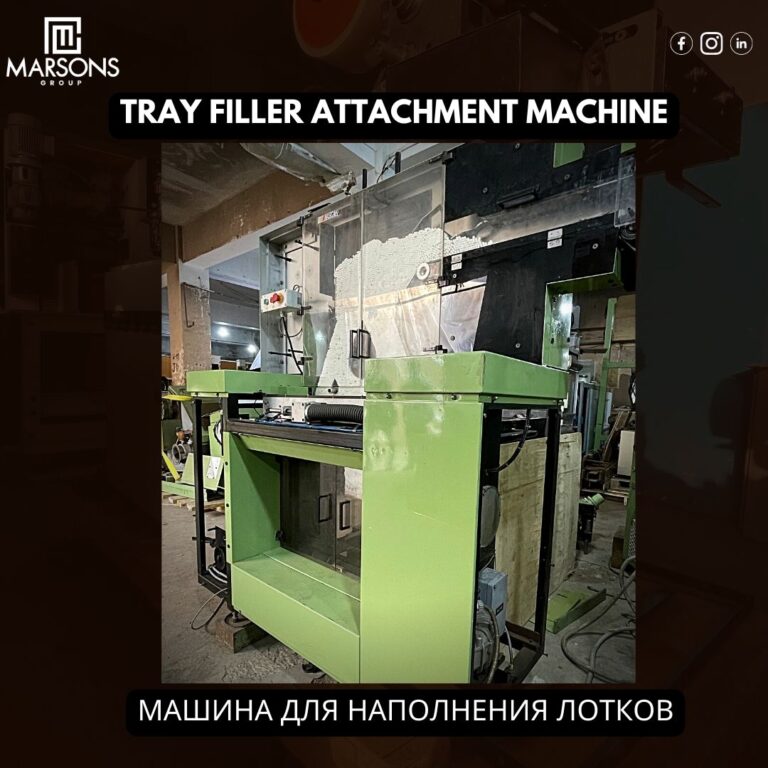 tray filler attachment machine