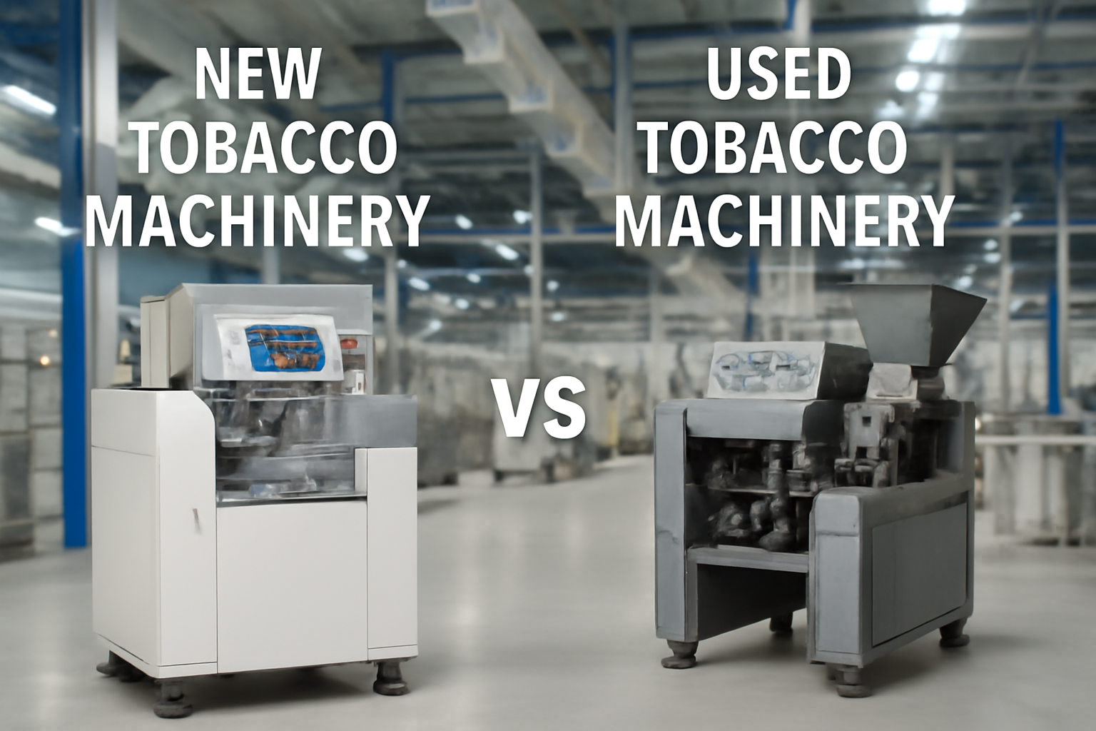 Used Tobacco Machinery